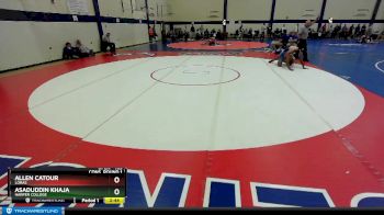 165 lbs Cons. Round 1 - Allen Catour, Loras vs Asaduddin Khaja, Harper College