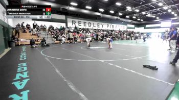 113 lbs Champ. Round 1 - Jonathan Davis, Firebaugh vs Damian Mendoza, East Bakersfield