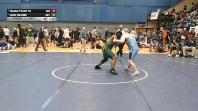2 - 215 lbs Champ. Round 1 - Blake Vandyke, Richlands vs Akai Harris, Amelia