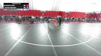 150 lbs Champ. Round 1 - Maximus Davis, Cadott Wrestling Club vs Eldar Abbasov, Askren Wrestling Academy