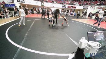 37-40 lbs Rr Rnd 3 - Aeryn Jackson, Locust Grove Youth Wrestling vs Genesis Byrne, Miami Takedown Club