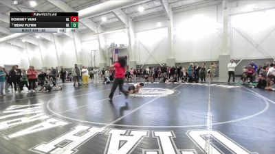 85 lbs Cons. Semi - Romney Vuki, Team Pride Academy vs Beau Flynn, Champions Wrestling Club