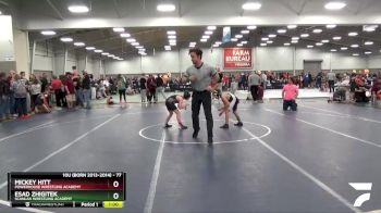 77 lbs Cons. Round 2 - Mickey Hitt, Powerhouse Wrestling Academy vs Esad Zhigitek, Scanlan Wrestling Academy