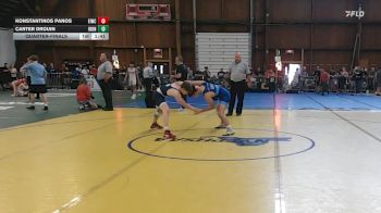119 lbs Quarterfinal - Konstantinos Panos, Eiwc vs Carter Drouin, Iron Horse