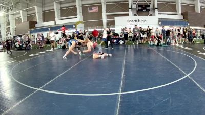 215 lbs Champ. Round 2 - Levi Mincher, California vs Brock Rios, Wright Wrestling Academy