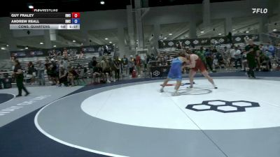 92 kg Cons. Quarters - Guy Fraley, Ranger Wrestling Club vs Andrew Reall, Bears Wrestling Club