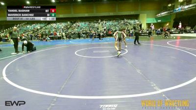 101 lbs Quarterfinal - Yandel Basham, Hot Shots Wrestling vs Maverick Sanchez, Rough House