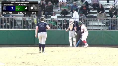 Replay: Brandeis vs La Verne | Feb 17 @ 12 PM