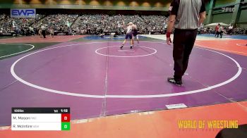 100 lbs Round Of 32 - Matthew Mason, Petaluma WC vs Raymond McIntire, Nighthawks Wrestling Club