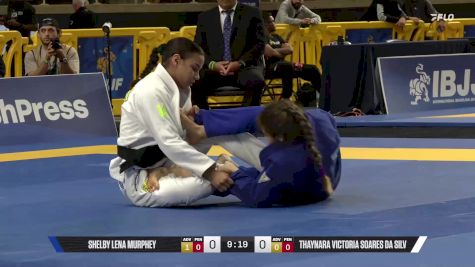 Thaynara Victoria Soares da Silva vs Shelby Lena Murphey 2025 Pan Jiu Jitsu IBJJF Championship