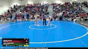 113 lbs Champ. Round 2 - Remi Martinez, Wind River vs Brian Smith, Saratoga