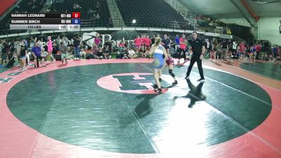 120 lbs Hannah Leonard, Montana 1 HS Girls vs Summer Birch, Idaho 1 HS Girls