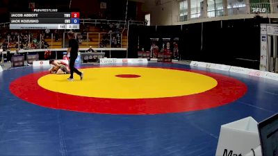 57kg Quarterfinal - Jacob Abbott, Team Impact Wrestling Club vs Jack Kozusko, Cattown Wrestling Club