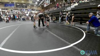 55 lbs Quarterfinal - Kannon Brockman, Team Nomad vs Rhodes Litchfield, Choctaw Ironman Youth Wrestling