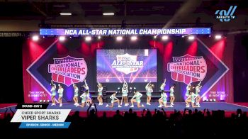 Cheer Sport Sharks - Viper Sharks [2025 L1 Senior - Medium Day 2] 2025 NCA All-Star National Championship