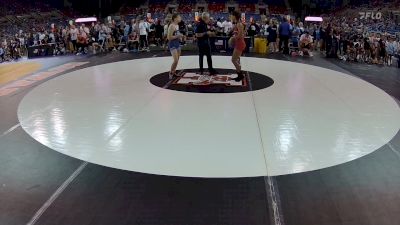 124 lbs Rnd Of 32 - Ranelle Smith, OK vs Kailin Sebert, TX