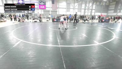 U23 Women - 72 lbs Cons. Round 4 - Aspen Dodge, MT vs Hailey Sutton, MT