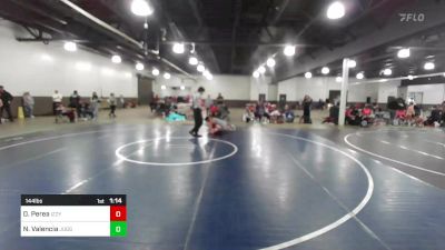 144 lbs Rr Rnd 2 - Diego Perea, Izzy Style NM Beast vs Nickolas Valencia, Juggernaut WC