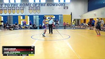 120 lbs Semifinals (8 Team) - Daniel Echeverria, Ft Pierce Central vs Noah Shriver, Osceola (Kissimmee)