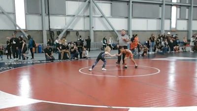 53 lbs 1st Place Match - Berkeley Hofeditz, Walla Walla Wrestling Club vs Meztli Zuniga, Team Aggression Wrestling Club