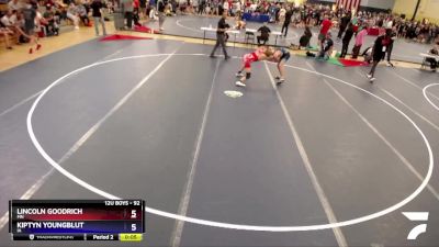 126 lbs Cons. Round 3 - Alexander Shvartsman, IL vs Jackson Berhow, MN