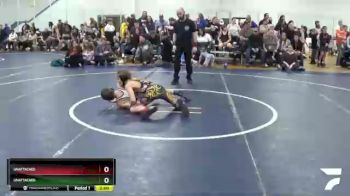 95 lbs Cons. Round 1 - Josh Hoop, Bronson Hammerin Vikes vs Nathan Tovar, Waterford WC