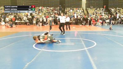128-H lbs Round Of 32 - Curtis Griffin, St. Joe's Prep vs Matty Ortega, Yale Street