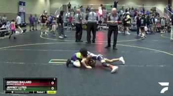 47 lbs Semis & 1st Wrestleback (8 Team) - Antonio Ballard, Belding Orange vs Jeffrey Lutes, Ragin Raisins WC