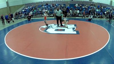 12U Boys - 67 lbs Champ. Round 2 - Bennett Dawson, Team Tulsa Wrestling Club vs Julian Szatkowski, Michigan Premier WC