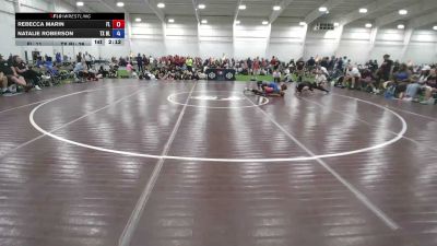 100 lbs Rebecca Marin, Florida vs Natalie Roberson, Texas Blue
