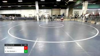 138 lbs Consolation - Keith Ransom, MO vs Spencer Von Savoye, CA