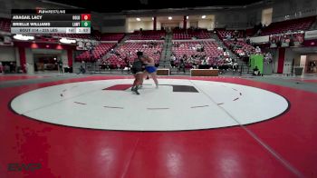 235 lbs Final - Abagail Lacy, Oologah vs Brielle Williams, Lawton