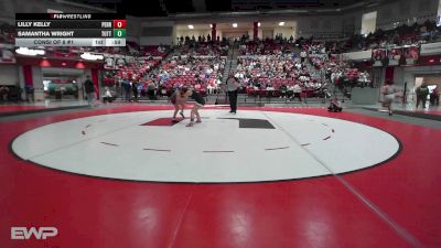 117 lbs Consi Of 8 #1 - Lilly Kelly, Perry Girls Wrestling Club vs Samantha Wright, Tuttle HS Girls
