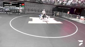 5A 105 lbs Cons. Round 1 - Corrine Hendricks, Bonneville vs Krysta Lund, Cedar Valley