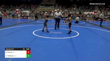 64 lbs Prelims - Baron Rosas, Maize WC vs Tianta McNack, Clinton Youth