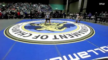 285 lbs Champ. Round 1 - Xavier Glover, Wooster vs Josiah Welch, Downey