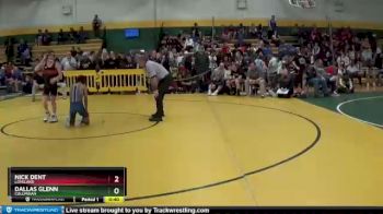 106 lbs Cons. Round 2 - Nick Dent, LOVELAND vs Dallas Glenn, COLUMBIAN