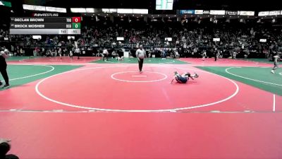 70 lbs Cons. Round 3 - Declan Brown, TBG1 vs Brock Mosher, OCGA