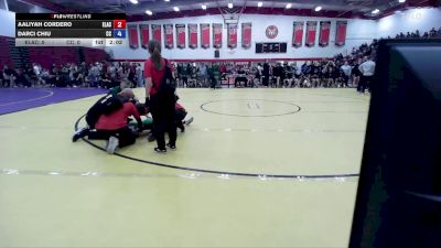 103 lbs Quarterfinals (8 Team) - Darci Chiu, Cerritos College vs Aaliyah Cordero, East Los Angles College