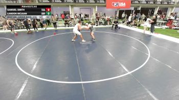 Junior Boys - 285 lbs Cons. Round 2 - Samuel Smith, Texas vs Landon Mclean, Empire
