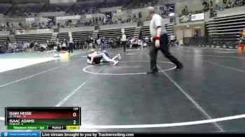 125 lbs Finals (8 Team) - Isaih Hesse, St. Peter vs Isaac Adams, Perham