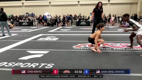 Jorge Benitez vs David Israel-Sanchez 2025 ADCC Orlando Open/Youth Trials