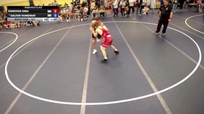 157 lbs Quarters - Donovan Zima, Northwest Wrestling Club vs Dalton Humeniuk, Bison Wrestling Club