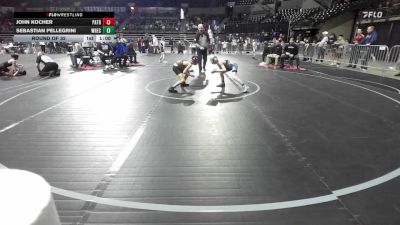 70 lbs Round Of 32 - John Kocher, Patriot vs Sebastian Pellegrini, Wrecking Crew Wrestling Academy