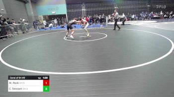 132 lbs Consi Of 64 #2 - Mason Peck, Idaho Falls vs Colby Tennant, West Field