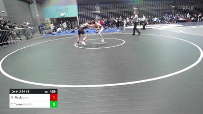 132 lbs Consi Of 64 #2 - Mason Peck, Idaho Falls vs Colby Tennant, West Field