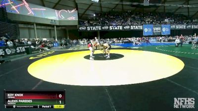 1A 175 lbs Champ. Round 1 - Koy Knox, Tenino vs Alexis Paredes, Wapato