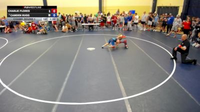 113 lbs Champ. Round 1 - Charlie Flores, IL vs Camden Rugg, WI