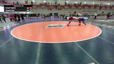 285 lbs Cons. Round 4 - Elijah Osit, Aurora Universtiy vs Wyatt Smith, Coe