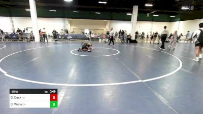 85 lbs Consi Of 16 #2 - Dylan Deck, PA vs Quentin Walls, CA